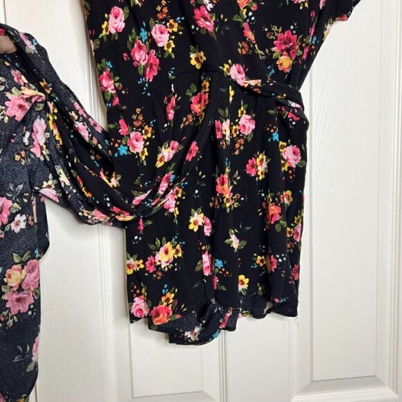 Lucy Love Jumpsuit Romper Maxi Dress sz Medium - Picture 4 of 8